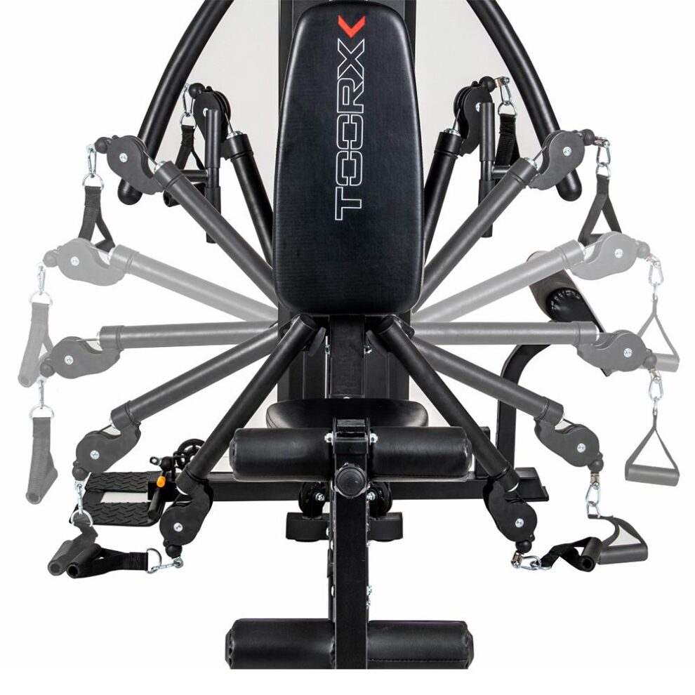 TOORX MSX-90 daugiafunkcinis jėgos treniruoklis su reguliuojamomis rankenomis įvairioms treniruotėms